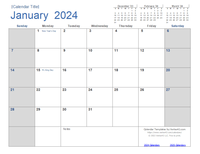 Kalender selbst gestalten 2024